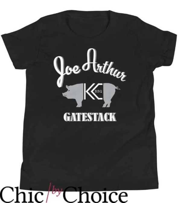 Joe Arthur Gatestack T Shirt King BBQ Pig Lover Shirt