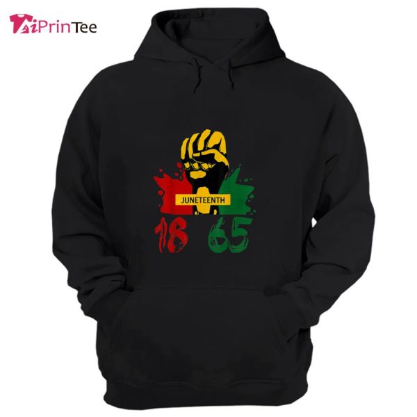 Juneteenth 18 65 African American Power Black History Month T-Shirt – Best gifts your whole family