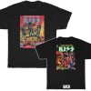 KISS 1977 &amp 1978 Marvel Comics Super Special Covers Double Sided Shirt Double Sided Shirt