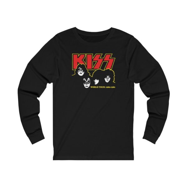 KISS 1980 – 1981 Australian World Tour Long Sleeved Shirt