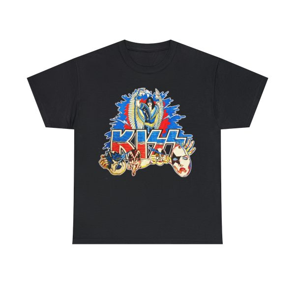 KISS 1980 Unmasked Era Australian Kids Design Inspired Shirt