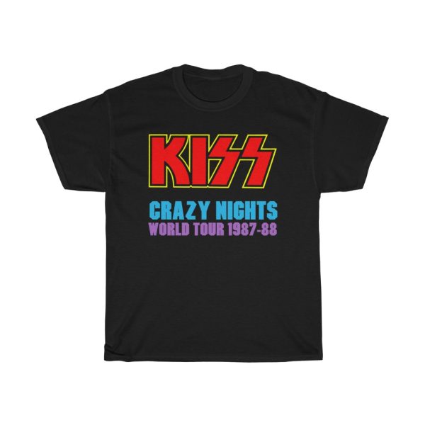 KISS 1987-88 Crazy Nights Japan Tour Shirt