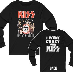 KISS 1988 Crazy Nights I Went Crazy With KISS Long Sleeved Shirt