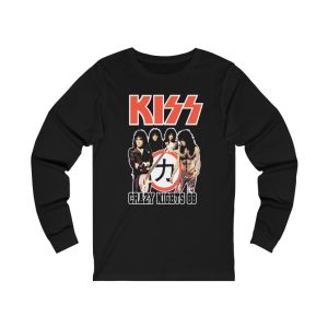 KISS 1988 Crazy Nights I Went Crazy With KISS Long Sleeved Shirt