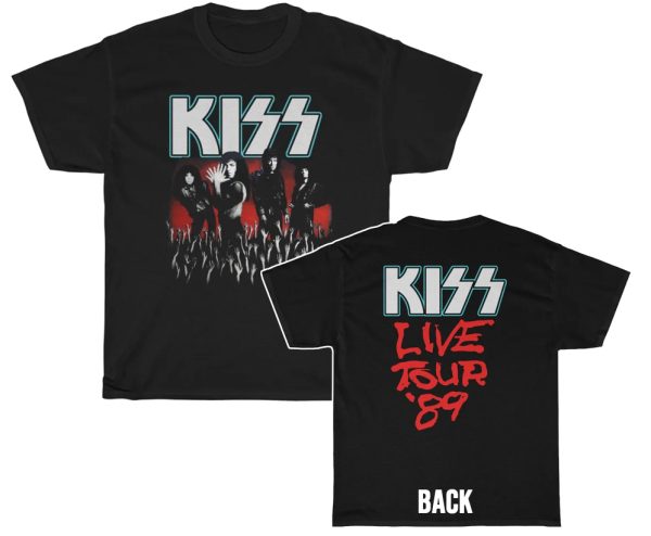 KISS 1989 Smashes Thrashes and Hits Live Tour Shirt