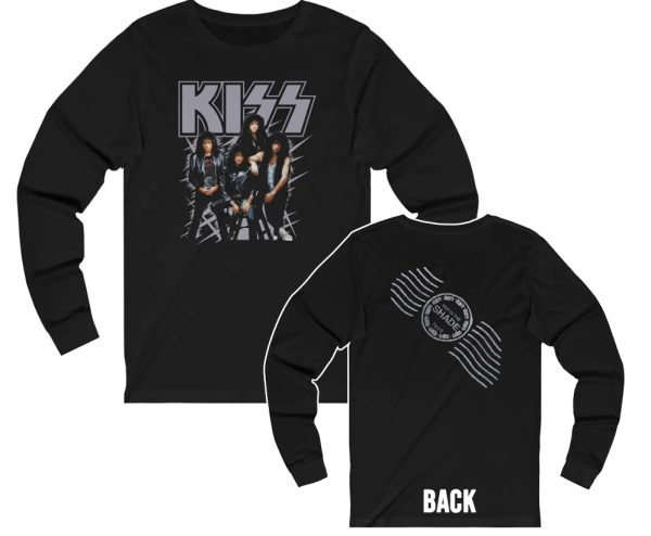 KISS 1990 Hot In The Shade Long Sleeved Shirt