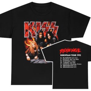 KISS 1992 Revenege European Tour Shirt