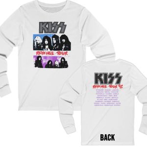 KISS 1992 Revenge Tour Long Sleeved Shirt