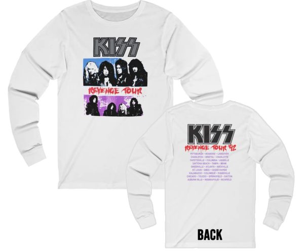 KISS 1992 Revenge Tour Long Sleeved Shirt