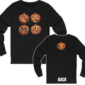 KISS 2000 Halloween Jack-o-Lantern Long Sleeved Shirt