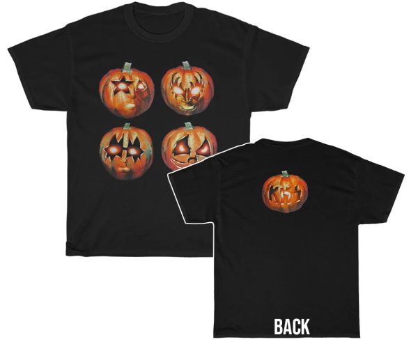 KISS 2000 Halloween Jack-o-Lantern Shirt