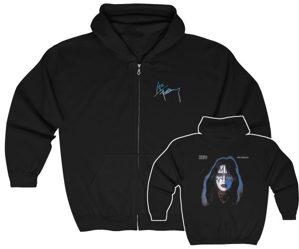 KISS Ace Frehley Solo Album Zip Up Hoodie