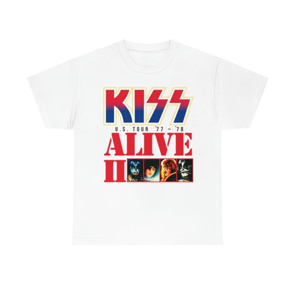 KISS Alive II 1977 – 1978 Tour Shirt