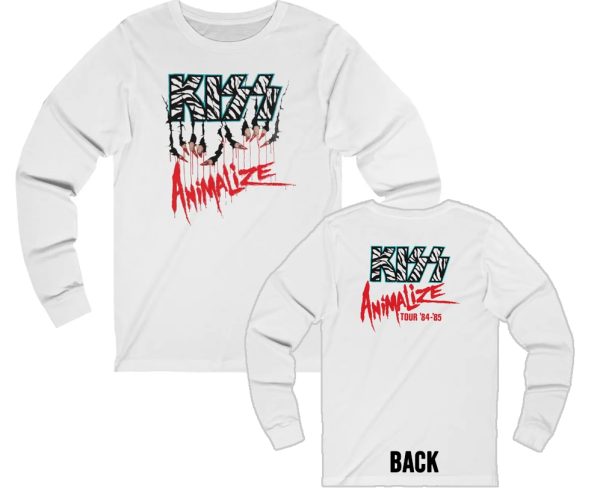 KISS Animalize 1984 – 85 Tour Long Sleeved Shirt