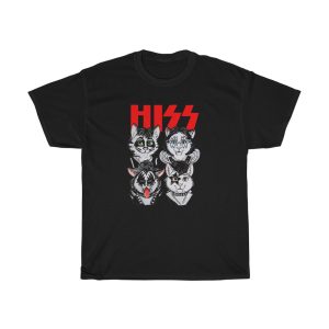 KISS Cats in Make Up HISS Shirt