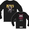 KISS Crazy Nights Era Paul Stanley with Guitar Life Is Like Sex Long Sleeves shirt