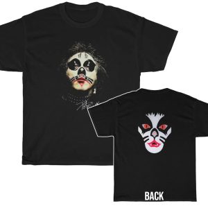 KISS Custom Peter Criss Self TitledRock &amp Roll Over Shirt