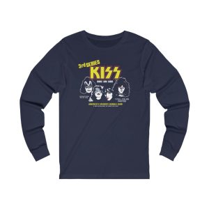 KISS Donruss Trading Cards Series 3 Concept Design Long Sleeve Tee 3