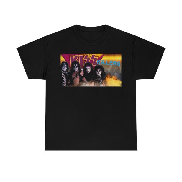 KISS Killers Era Band Photo Graphic Shirt