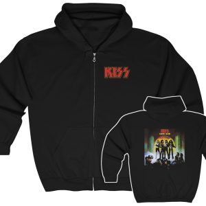 KISS Love Gun Zip Up Hoodie