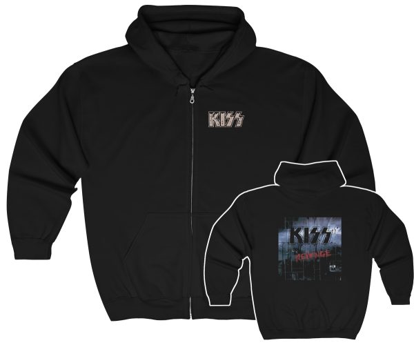 KISS Revenge Zip Up Hoodie