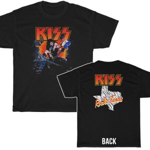 KISS Slave Girl 198485 KISS Rocks Texas Shirt