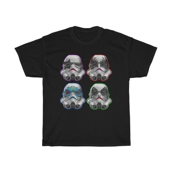 KISS Star Wars Stormtroopers In Makeup Shirt
