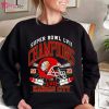 Kansas City Chiefs Helmet Super Bowl Champions LVII 2023 T-Shirt – Best gifts your whole family