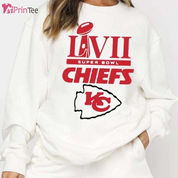 Kansas City Chiefs Trophy Super Bowl Champions LVII 2023 T-Shirt – Best gifts your whole family