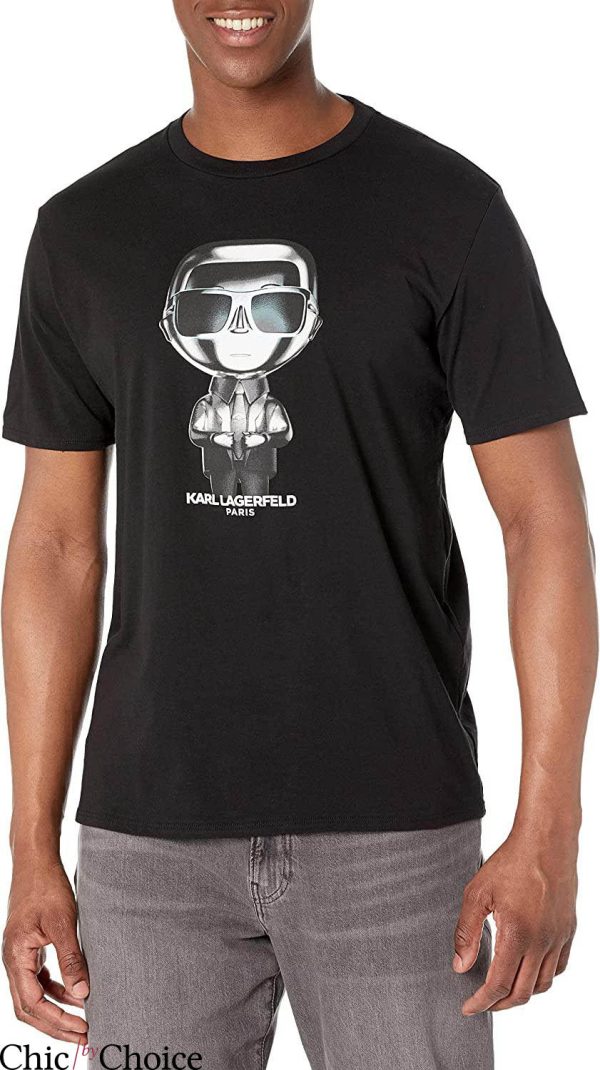 Karl Lagerfeld T-Shirt Alien Karl Logo T-Shirt Trending