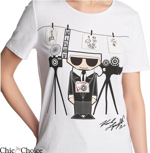 Karl Lagerfeld T-Shirt Photographer Karl Tee Trending