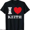 Keith Moon T-shirt I Love Keith The Legend Drummer Of Rock