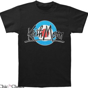Keith Moon T-shirt Keith Mod Target The Legend Drummer Rock