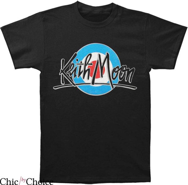Keith Moon T-shirt Keith Mod Target The Legend Drummer Rock