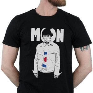 Keith Moon T-shirt The Legend Drummer Rock Picture Of Keith