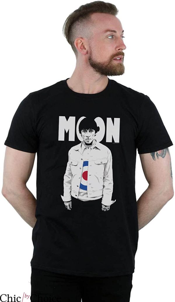 Keith Moon T-shirt The Legend Drummer Rock Picture Of Keith