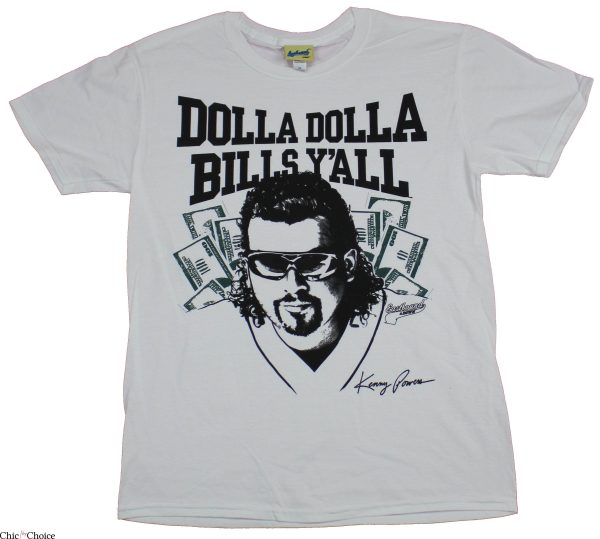 Kenny Powers T-shirt Dolla Dolla Bills Y All Eastbound Down