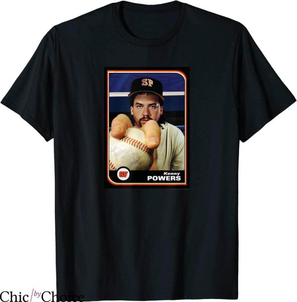Kenny Powers T-shirt Funny Eastbound And Down SF Powers Card