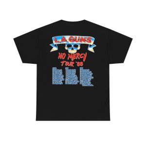 LA Guns 1988 No Mercy Tour Shirt 2 LA Guns 1988 No Mercy Tour Shirt 3