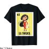 La Toxica T-shirt Mexican La Toxica Lottery Card Devil Girls