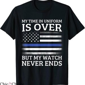 Law Enforcement T-shirt Retired Police Officer Retirement