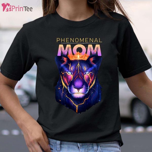 Lion Lovers Phenomenal Mom T-Shirt – Best gifts your whole family