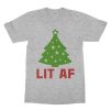 Lit AF Christmas Shirt (Men)