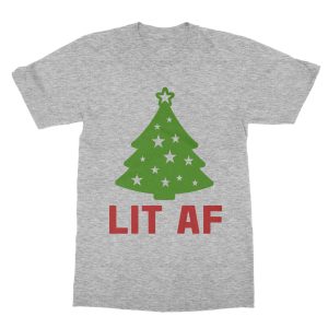 Lit AF Christmas Shirt (Men)