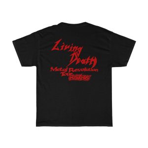 Living Death Metal Revolution Tour 8586 Shirt 2 Living Death Metal Revolution Tour 8586 Shirt 3
