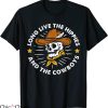 Long Live Cowboys T-shirt Long Live The Hippies And Cowboys