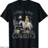 Long Live Cowboys T-shirt Retro Cowboys Horse Rodeo Western