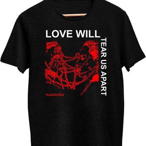 Love Will Tear Us Apart T-shirt Song By English Rock Band