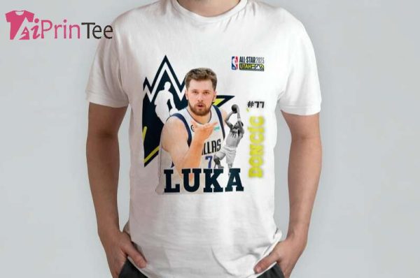 Luka Doncic NBA All Star 2023 T-Shirt – Best gifts your whole family