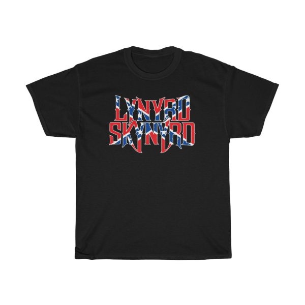 Lynyrd Skynyrd Rebel Flag Logo Shirt
